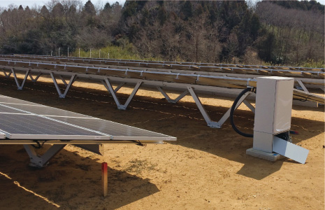 太陽光発電架台／アルミ製